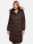 Marikoo dames winterjas – Schneesternchen, lang met capuchon & imitatiebontkraag