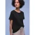 Street One Dames Basic Shirt in Zwart