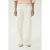 Kaffe wide leg regular waist broek ecru