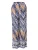 KOROSHI Broek  navy / grijs / oranje / wit