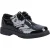 Hush Puppies SALLY PATENT JUNIOR Leren Meisjes Zwarte Brogues