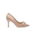 Leren pumps met strik en 8,5 cm hak voor dames Ryłko Phoebe