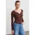 Slim Fit Katoenen Langemouw Blouse met Knopen