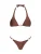 Acuarela Brand Bikini ‘Capri Halter’  cappuccino