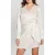 GUESS  Eco Es Ls Alya Dress Cream White
