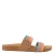 Reef Cushion Vista leren slippers roze/aqua