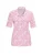 Goldner Shirt  pink / rosa / wit