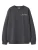 TWO SOON Sweatshirt  antraciet / wit