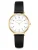 Eastside Analoog horloge  goudgeel / zwart
