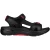 Skechers Heren Arch Fit Platte Sandalen (Zwart/ROOD)