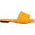 Bottega Veneta Lido Platte Sandalen oranje