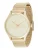 LACOSTE Analoog horloge ‘CROCODELLE’  crème / goud