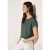 Cecil Dames Shirt met geborduurd patroon in Groen