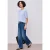 Street One Dames Trui in effen kleur in Blauw