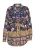 usha Blouse Dames Navy Veelkleurig
