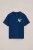 WE Fashion – Jongens T-shirt met print – Regular fit – Donkerblauw – Katoen –