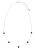 myMo ROCKS Ketting  zwart / zilver