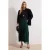 Trendyol Modest Dames Groen Dierenprint Maxi Uitlopend rok A-lijn Modest Rokken