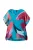 Ulla Popken Blouse  blauw / gemengde kleuren