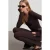 Slim Fit V-hals Gebreide Blouse