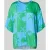 milano italy Relaxed fit blouse met doorknoopsluiting