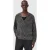 AllSaints Zain Cardigan Charcoal Grey
