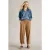 White Stuff Shelly Linen Blend Culotte Mid Tan