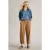White Stuff Shelly Linen Blend Culotte Mid Tan