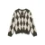 VERO MODA geruite trui met wol – groen
