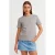 Dames Katoenen Crew Neck T-Shirt