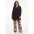 YOEK straight leg broek Plus Size met print – meerkleurig