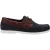 Jack Wills Leren bootschoenen voor heren (Marine)