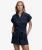Utility Playsuit met Riem Blauw