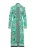 COMMA Blousejurk  pastelblauw / smaragd / wolwit
