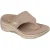 Skechers Go Walk Arch Fit 2.0 Textiel Dames Taupe Standaard Sandalen