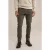 We Fashion 5-pocket Mid Waist Dark Green