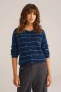 WE Fashion gebreid vest blauw