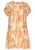 s.Oliver Zomerjurk  beige / geel / donkerroze