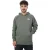 The North Face heren Reglan Red Box Hoodie in Bleached Thyme
