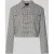 HUGO Boxy fit korte blazer met vichy-motief, model ‘ALERO-2’