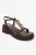 Matt Platform Sandaal