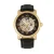 Reign Kahn automatisch skelet horloge met leren band