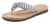 Elbsand Teenslipper  donkergrijs / wit