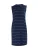VIVID Jurk  donkerblauw / wit