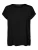 Vero Moda T-shirt Vmava Plain Ss Top Gajrs Noos 10284468 Black Dames