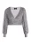 Faina longsleeve-shirt Dames grijs zilver