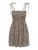 ONLY Zomerjurk ‘ONLEmmia’  beige / lichtbruin / zwart