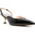 Zwarte Kalfsleren Puntige Pumps
