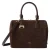 Furla suède handtas Olivia M donkerbruin