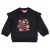 Feetje sweater Moon Flower donkerblauw/roze